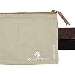 Eagle Creek Travel Gear Luggage RFID Blocker Hidden Pocket, Tan 15