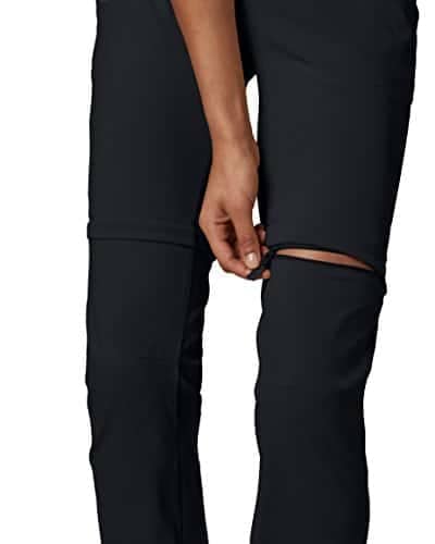 Columbia Women's Saturday Trail II Convertible Pant, Water & Stain Resistant, 12 Short, Black 4