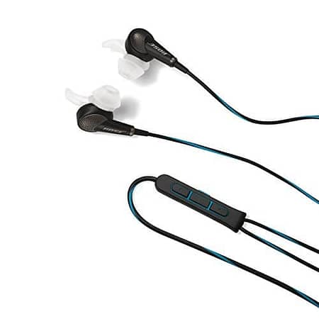 Bose QuietComfort 20 Acoustic Noise Cancelling Headphones, Apple Devices, Black 2