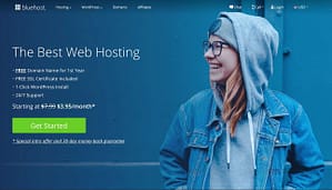 Bluehost Signup Page - Great Webhosting for Wordpress