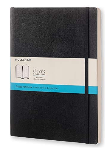 Moleskine Classic Notebook, Soft Cover, XL Dotted 1