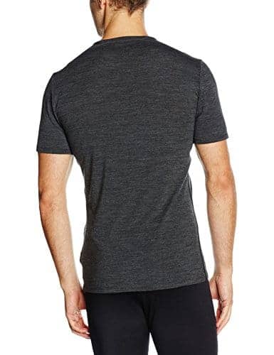 Icebreaker Merino Men's Anatomica Short Sleeve V-Neck Shirt (Slim Fit Undershirt), Merino Wool 2