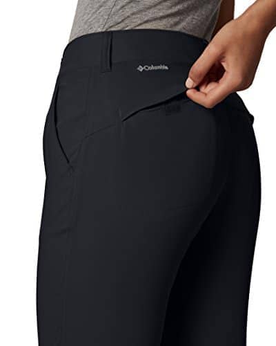 Columbia Women's Saturday Trail II Convertible Pant, Water & Stain Resistant, 12 Short, Black 3