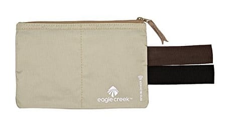 Eagle Creek Travel Gear Luggage RFID Blocker Hidden Pocket, Tan 1
