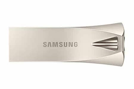 Samsung BAR Plus 128GB - 300MB/s USB 3.1 Flash Drive Champagne Silver (MUF-128BE3/AM) 2
