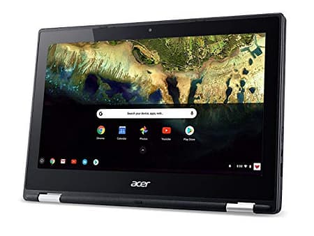 Acer Chromebook R 11 Convertible Laptop, Celeron N3060, 11.6" HD Touch, 4GB DDR3L, 32GB eMMC, C738T-C7KD 5