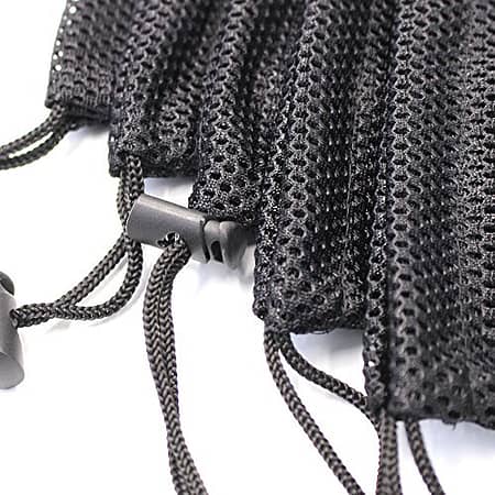 5 PCS Multi Purpose Nylon Mesh Drawstring Storage Ditty Bags for Travel & Outdoor Activity by Erlvery DaMain 6