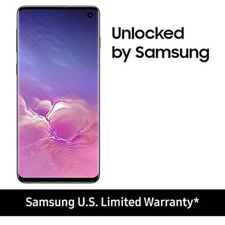 Samsung Galaxy S10 Factory Unlocked Phone with 128GB - Prism Black 1