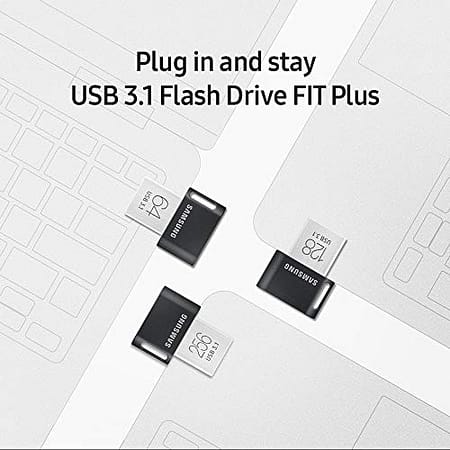 Samsung MUF-256AB/AM FIT Plus 256GB - 300MB/s USB 3.1 Flash Drive 5