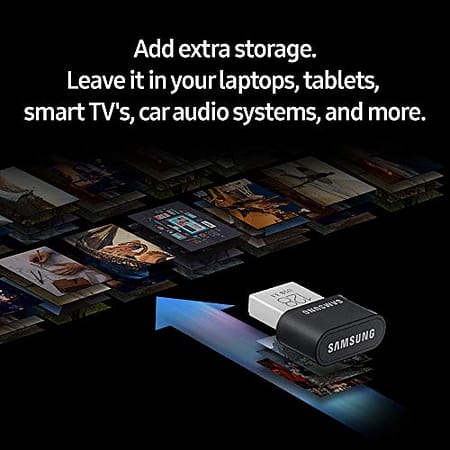 Samsung MUF-256AB/AM FIT Plus 256GB - 300MB/s USB 3.1 Flash Drive 6