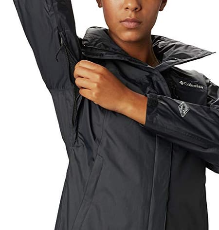Columbia Women's Pouration Jacket, Waterproof & Breathable 5