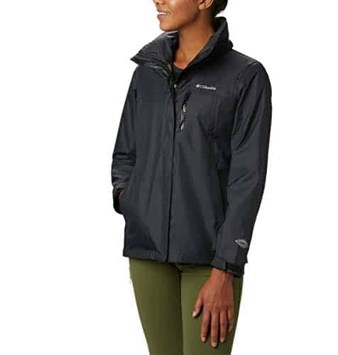 Columbia Women's Pouration Jacket, Waterproof & Breathable 32