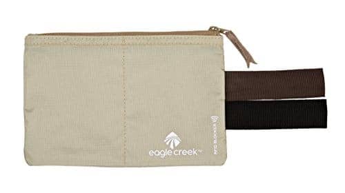 Eagle Creek Travel Gear Luggage RFID Blocker Hidden Pocket, Tan 58