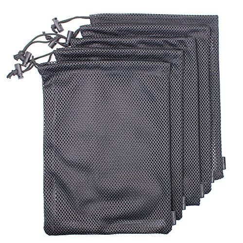 5 PCS Multi Purpose Nylon Mesh Drawstring Storage Ditty Bags for Travel & Outdoor Activity by Erlvery DaMain 31