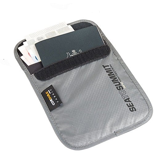 Sea to Summit RFID Travelling Light Neck Pouch, Small, Grey 53